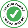 ISO 27001 zertifiziert