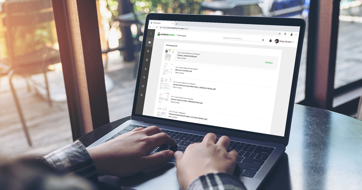 Dokumente revisionssicher archivieren — einfachArchiv